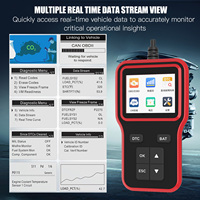 Escáner OBD2 V500 con Precio de Fábrica, Lector de Códigos, Herramienta de Diagnóstico Automotriz Universal, Pantalla LCD, Garantía de 12 Meses, Verificación de Códigos de Motor