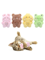Nouveau Design Mignon Animal Forme Muti Couleurs Matériau Respectueux De La Peau Interactive En Peluche Cataire Jouet