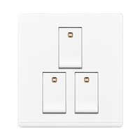 Prise murale multifonctionnelle JUBEN blanche de haute qualité, 86 interrupteurs, 1 gang, sonnette de porte, PC 250V 10A
