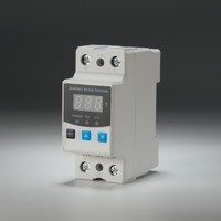 L'usine vend des relais de protection contre les sous-tensions réglables avec rail Din, AC 220V monophasé