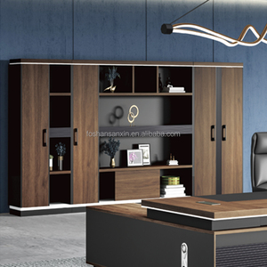 Sang Trọng Bàn Điều Hành Nội Thất Văn Phòng L Hình Dạng Ông Chủ Quản Lý Văn Phòng Điều Hành Bàn Với Gỗ Bảng Máy Tính - Product Image 4