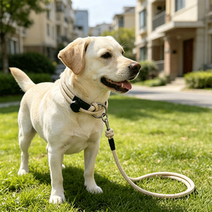 En gros Paracord 550 Collier et laisse de travail et d'entraînement pour chiens, confortables et souples, modèle Grot - Product Image 4