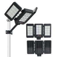 Lampe solaire tout-en-un pliable avec détecteur de mouvement, étanche, LED, pour jardin, route, OEM, faible MOQ disponible