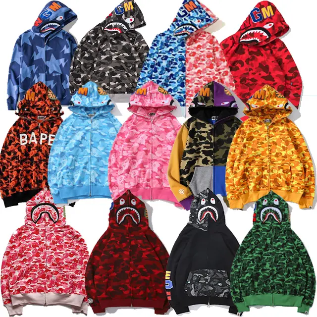 Custom Hoodies Heren Unisex Oversized Zwaargewicht 3d Print Full Rits Up Heren Hoodie Sweatshirts