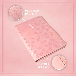 Classeur rose personnalisé à motif floral en relief, 9 pochettes, 288 emplacements pour cartes 3x4, pour cartes de sport et PTCG - Product Image 5