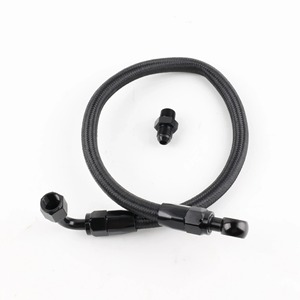 สายถักน้ำมันเชื้อเพลิง Auso-Racing ขนาด 8 มม. สำหรับ Honda Civic Cr-V Integra ซีรีส์ B D อลูมิเนียมอัลลอย - Product Image 3