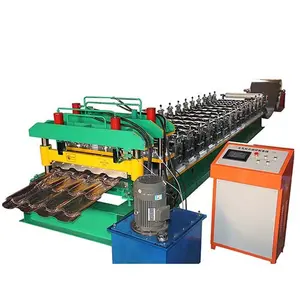 Cold Roll Forming Glazed Tile Machine For Color Sheet