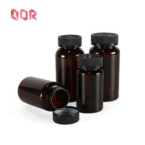 Botellas de plástico PET de color marrón oscuro personalizadas de tamaño completo 100cc 120cc 150cc 250cc para productos de cuidado de la salud - Product Image 2