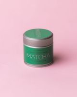 Boîtes en fer blanc directement vendues par le fabricant Boîtes rondes de qualité alimentaire avec couvercle facile à tirer Boîte en métal avec poudre de matcha 30g-50g