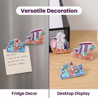 Imán de Resina Personalizado con Logotipo Vibrante de Clarke Quay Singapur, Imán de Recuerdo para Refrigerador de Clarke Quay, Decoración Colorida para el Hogar con Temática Nocturna