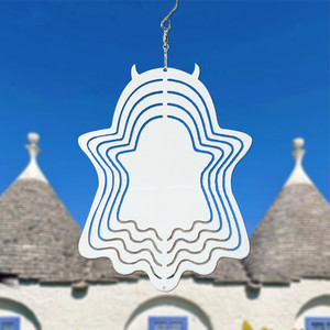 Wholesale Wind Spinner Sublimation Blank 8 Inch 10 Inch Wind Spinner Blanks Sun <b>for</b> Yard Decor Sublimation Wind Spinner - Product Image 6