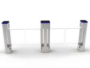 Промышленный класс вертикальный поворотный турникет сверхмощный Барьерный затвор с распознаванием лица для заводов - Product Image 2