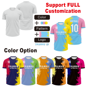 Camiseta de Fútbol Personalizada con Sublimación Completa, Ropa Deportiva de Secado Rápido, Poliéster Transpirable, Camiseta de Fútbol Deportiva para Hombre - Product Image 5
