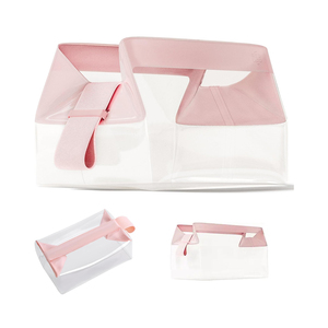 Vente flash : Sacs pliables en PVC transparent magnétiques approuvés par la TSA, grande capacité, trousse de maquillage, pochette cosmétique ouverte pour femmes et hommes en voyage - Product Image 1