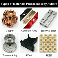 Pièces usinées CNC en alliage d'aluminium OEM pour alimentateur vibrant, composants d'automatisation personnalisés, MOQ 1 pièce