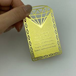 นามบัตรโลหะสแตนเลสแบบกำหนดเองได้สำหรับเข้าชมการ์ดสมาชิกวีไอพีโลหะแบบ2025 - Product Image 3