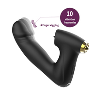 GINYA Dual-Motor Finger-Vibrator mit Wackelfunktion, G-Punkt-Stimulator, Zungenleck-Klitoris-Stimulation, Vibratoren, Sexspielzeug für Frauen
