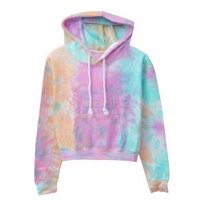 Jersey de algodón 100% cálido al por mayor para hombres, estampado personalizado de gran tamaño, suave y acogedor, jerséis con tinte de corbata para uso diario, sudaderas con capucha - Product Image 5