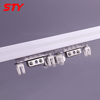 S Wave Curved Master Carrier Accessoires de pliage électroniques/numériques avec tringles à rideaux Type intelligent