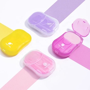 Xà phòng giấy 20 cái/hộp, sản xuất OEM, nhiều mùi hương, xà phòng rửa tay dùng một lần, xà phòng đặc, xà phòng di động tiện lợi cho du lịch - Product Image 1