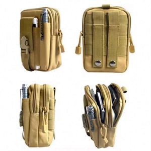 Muestra gratuita de bolsa informal para hombre de alta calidad, impermeable, con cinturón, para teléfono móvil, bolsa informal de viaje, bolsa Molle. - Product Image 4