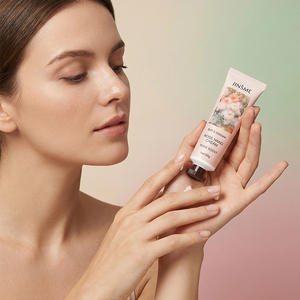 Crema de Manos Botánica Iluminadora OEM ODM, Set de 50g, Rosa y Gardenia, Antienvejecimiento, Hidratante, Cuidado de la Piel - Product Image 4