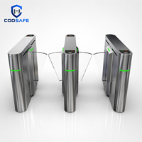 Barrière de contrôle d'accès intelligente anti-collision, sans balais, en acier inoxydable, multi-mode, pour écoles, usines et dispositifs de gestion des présences personnelles