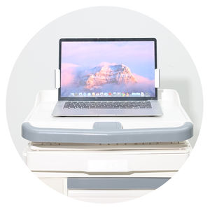 <span class=keywords><strong>Chariot</strong></span> <span class=keywords><strong>de</strong></span> <span class=keywords><strong>soins</strong></span> infirmiers <span class=keywords><strong>de</strong></span> Machine d'équipement d'hôpital d'ordinateur <span class=keywords><strong>de</strong></span> poste <span class=keywords><strong>de</strong></span> travail <span class=keywords><strong>de</strong></span> docteur réglable en hauteur MN-WT003 - Product Image 4