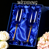 Verre à champagne en cristal personnalisé Shunstone 8 oz Souvenirs de mariage Cadeau romantique pour la Saint-Valentin