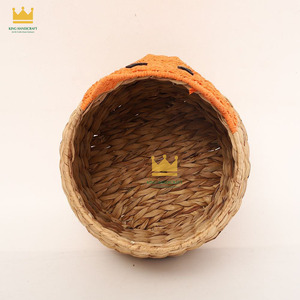 Panier de rangement écologique en forme de renard, best-seller, en jacinthe d'eau, pour l'organisation de la chambre d'enfant - Product Image 2