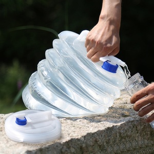 Seau à eau <span class=keywords><strong>pliable</strong></span> 3L 5L 8L 10L 15L, conteneur portable <span class=keywords><strong>pliable</strong></span> pour le <span class=keywords><strong>camping</strong></span>, la randonnée, le lavage en plein air - Product Image 3
