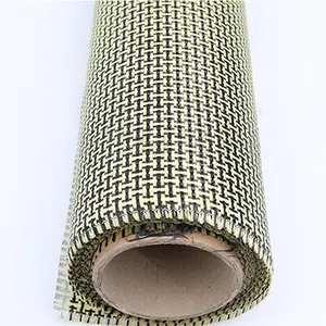 Гибридная ткань из углеродного арамидного волокна