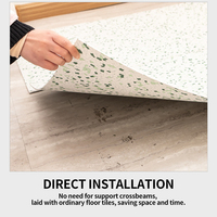Revêtement de sol en vinyle PVC ESD 600x600x2mm, antistatique, tapis de sol antistatique, carrelage en caoutchouc