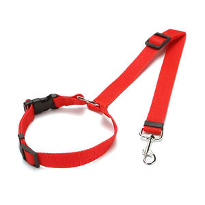 Correa de perro de nailon ajustable para cinturón de seguridad de asiento de coche para mascotas - Product Image 1