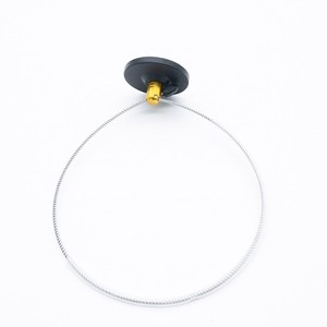 Etiqueta de Seguridad Antirrobo RF con Cable de Acero de 42 cm para Vino, Supermercado, EAS 8.2 MHz - Product Image 1