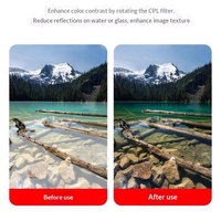 Film de protection magnétique de luxe pour objectif de téléphone, filtres souples UV+CPL+ND noirs, ensemble de filtres en verre trempé pour iPhone 17 Pro Max
