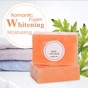 Xà Phòng Axit Kojic Làm Mịn Đu Đủ Làm Mịn Chăm Sóc Da Mặt Hữu Cơ Làm Trắng Mụn Xà Phòng Ma-rốc Bán Sỉ