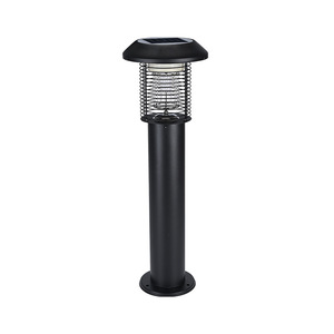 Lámpara antimosquitos impermeable con energía Solar, iluminación insecticida ecológica para exteriores, de acero inoxidable negro, 220V, para césped - Product Image 4