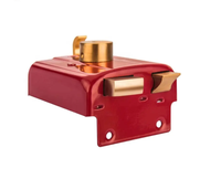 Keyless & 3 Key Security Rim Lock Cylinder Manufacturers Wholesale for South America Market Red Color