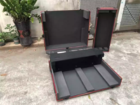 Console de mixage numérique Flight Case en aluminium étanche IP65 OEM personnalisable Boîtier de rangement