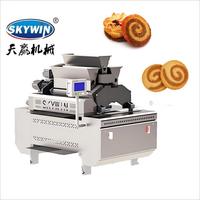 Machine automatique de presse de forme de biscuit encroûtant pour la fabrication de biscuits de petite entreprise formant le prix de machine