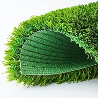 Herbe artificielle durable et écologique imperméable de résistance aux UV ignifuge de sécurité sanitaire Non toxique pour le terrain de sport et le jardin