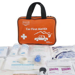 पोर्टेबल छोटे वाटरप्रूफ आउटडोर आपातकालीन चिकित्सा बैग यात्रा के अनुकूल खाली अस्तित्व पहली सहायता किट मैनुअल पावर स्रोत के साथ - Product Image 5