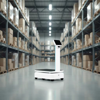Robot de livraison commercial autonome AMR D80/150/300/300E – Véhicule de transport logistique pour atelier, conçu pour la manutention de chariots