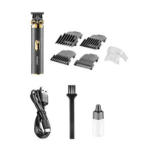 Tondeuse à cheveux professionnelle Kemei Km-5085, charge USB, longueurs réglables, pour hommes, coupe de barbe - Product Image 2