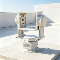 Système de surveillance motorisé Farsight haute précision, étanche IP66, en métal, avec caméra thermique et visible longue portée, et table rotative Pan-Tilt
