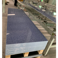 Pierre artificielle sans silice, 1/2 pouce, 1/4 pouce, pierre acrylique, PMMA, surface solide pour comptoir