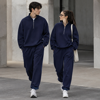 Sweat à capuche en coton personnalisé pour homme, sweat à capuche col montant pour homme, sweat à capuche en coton pour femme