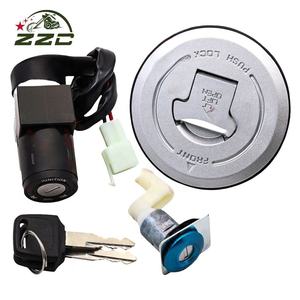 Juego de llaves de bloqueo de asiento de tapa de combustible de interruptor de encendido para <span class=keywords><strong>Honda</strong></span> <span class=keywords><strong>CBR125R</strong></span> 2004-2010 CBR125RS - Product Image 1