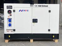 20kW 25kVA Geräuscharme Schallgedämmte Dieselgeneratoren mit Dieselmotor, NPC Power Digital Panel, 15kW 20kW 25kW 30kW Generatorsatz